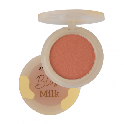 Blush Compacto em Pó Cintilante Coleção Milk SP Colors - Cor C